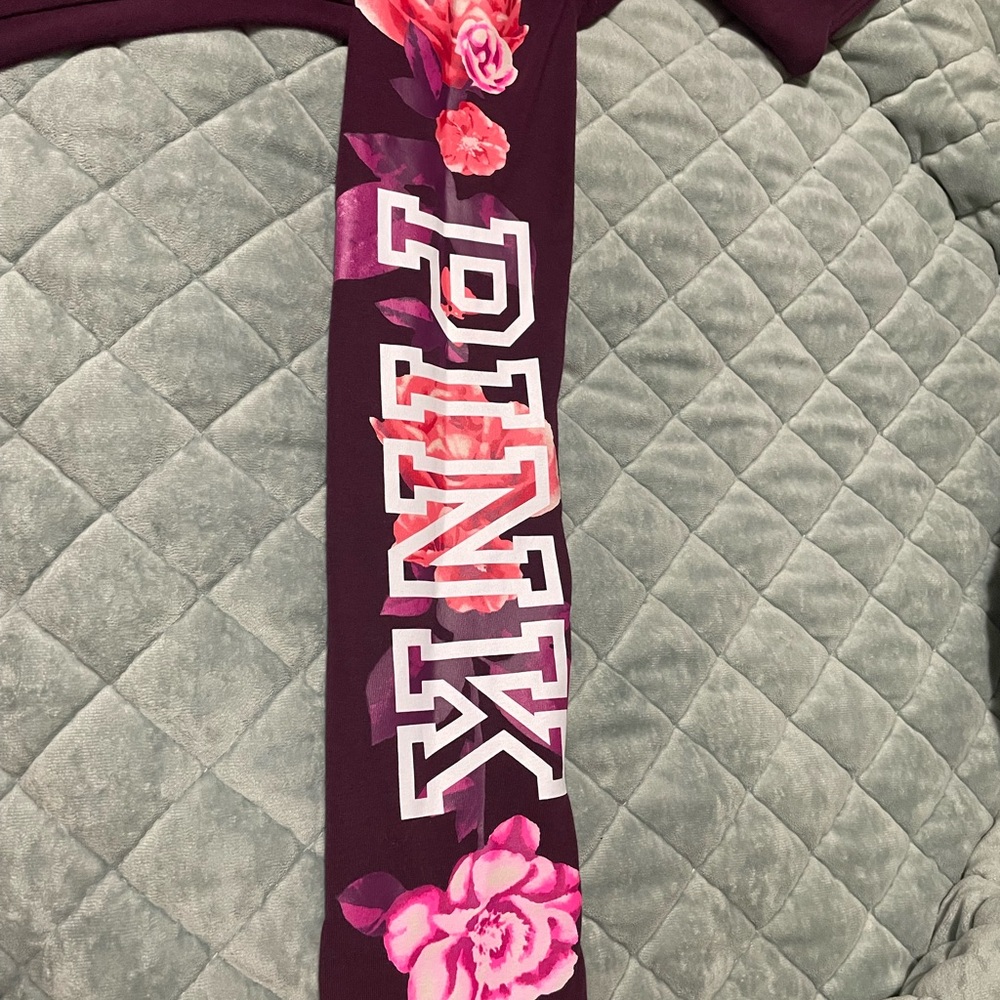 PINK Victoria's Secret Purple Yoga Leggings